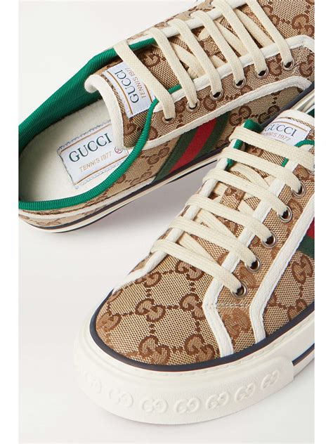 gucci 1977 sneakers black|gucci tennis 1977 price.